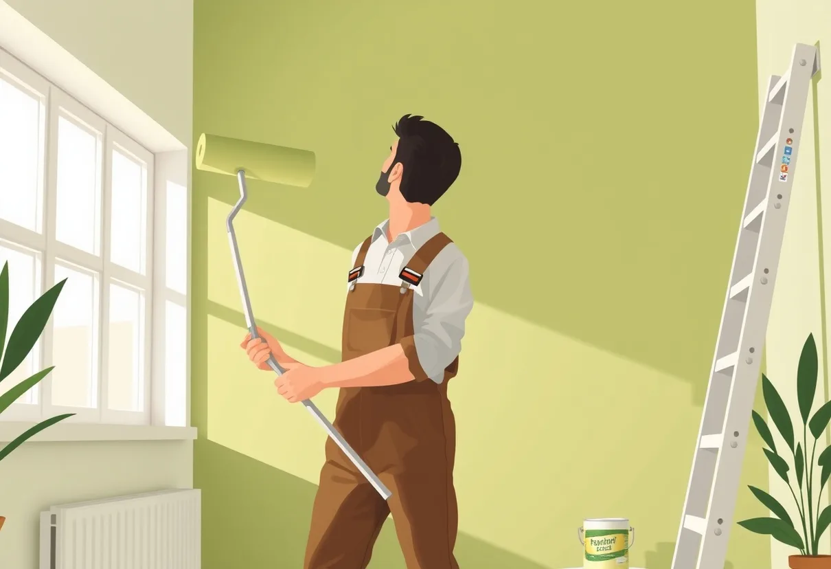 Peintre Ifs 14123 en intervention sur un chantier